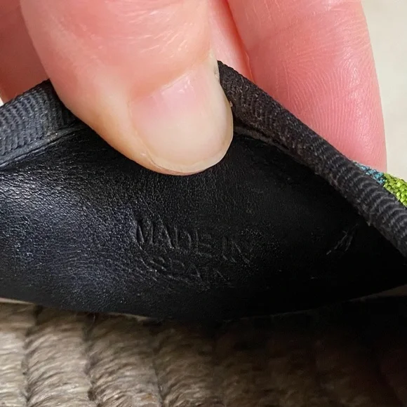 Gucci Canvas Floral Embroidered Blind For Love Espadrilles Flats Size 37.5/7.5 - Picture 9 of 12